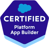 Salesforce Platform App Builder Cert Logo