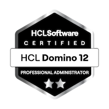 HCL Sofware Domino 12 Admin Cert Logo